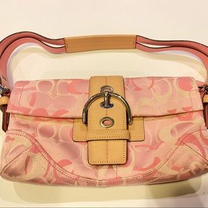 Coach Pink Shoulder Bag - M053-10306